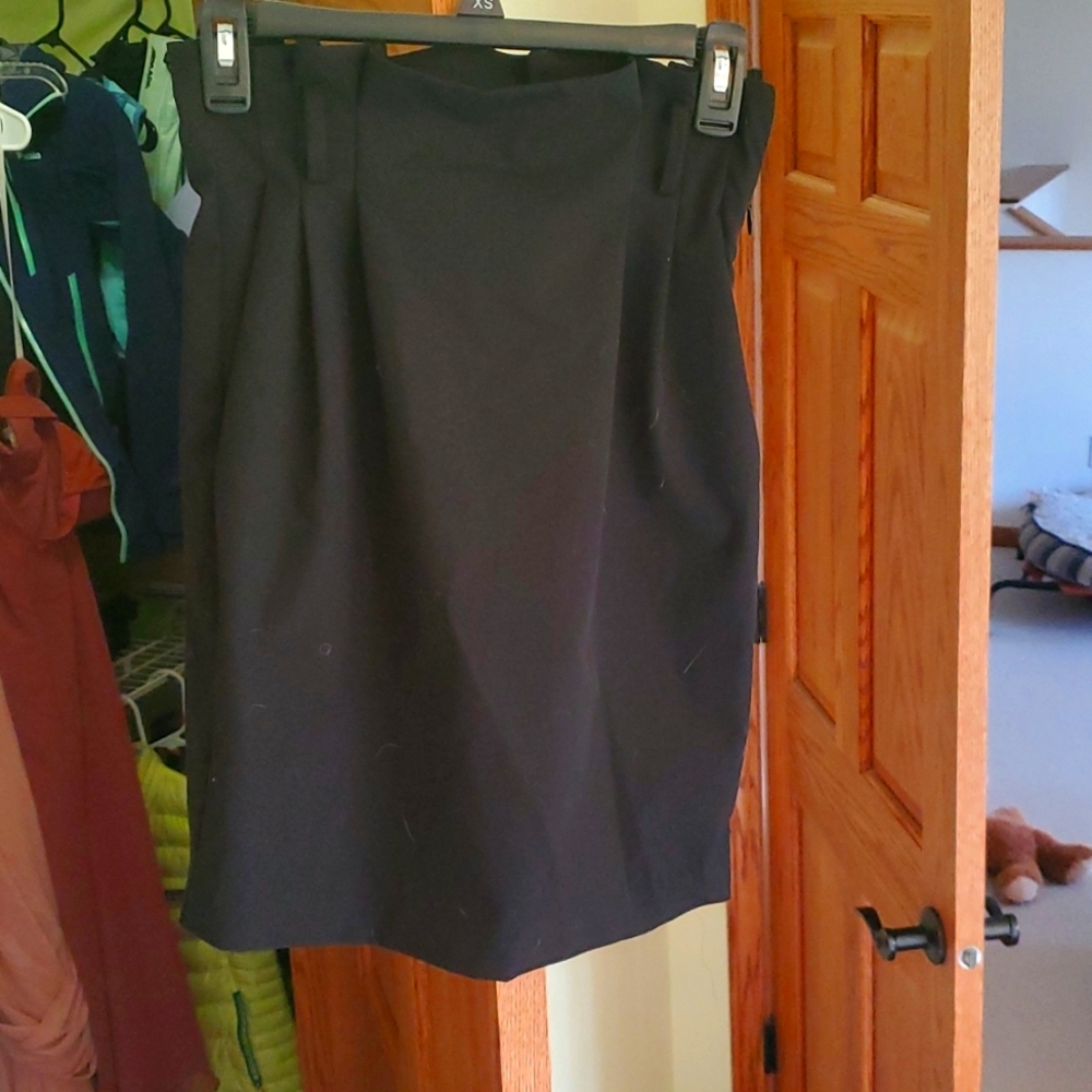 Black dress skirt